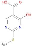 4-Hydroxy-2-(methylthio)pyrimidine-5-carboxylic acid