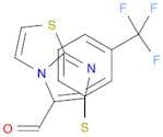 6-[3-(Trifluoromethyl)phenylthio]imidazo[2,1-b]-thiazole-5-carboxaldehyde