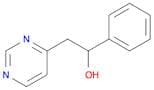 1-Phenyl-2-(pyrimidin-4-yl)ethanol