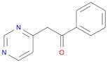 1-Phenyl-2-pyrimidin-4-yl ethanone