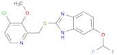 2-(((4-Chloro-3-methoxypyridin-2-yl)methyl)thio)-5-(difluoromethoxy)-1H-benzo[d]imidazole