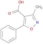 4-​Isoxazolecarboxylic acid, 3-​methyl-​5-​phenyl-