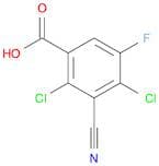 2,4-Dichloro-3-cyano-5-fluorobenzoic acid