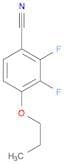 2,3-Difluoro-4-propoxybenzonitrile