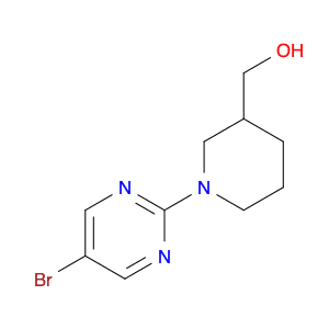 (1-(5-Bromopyrimidin-2-Yl)Piperidin-3-Yl)Methanol