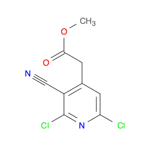Methyl 2-(2,6-dichloro-3-cyanopyridin-4-yl)acetate