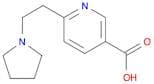 6-(2-PYRROLIDIN-1-YLETHYL)NICOTINICACID