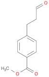 Benzoic acid,4-(3-oxopropyl)-, methyl ester