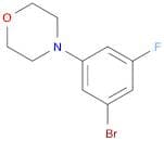 4-(3-Bromo-5-fluorophenyl)morpholine