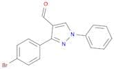 1H-Pyrazole-4-carboxaldehyde,3-(4-bromophenyl)-1-phenyl-