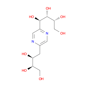 1,2,3,4-Butanetetrol,1-[5-[(2S,3R)-2,3,4-trihydroxybutyl]-2-pyrazinyl]-, (1R,2S,3R)-