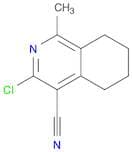 3-Chloro-1-methyl-5,6,7,8-tetrahydroisoquinoline-4-carbonitrile