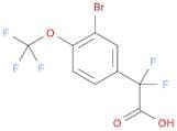 2-(3-Bromo-4-(trifluoromethoxy)phenyl)-2,2-difluoroacetic acid