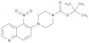 tert-Butyl 4-(5-nitroquinolin-6-yl)piperazine-1-carboxylate