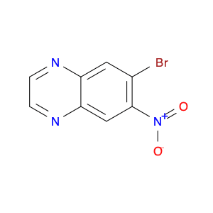 6-Bromo-7-nitroquinoxaline