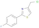 4-(Chloromethyl)-2-(4-fluorophenyl)-1,3-thiazole