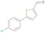 5-(4-chlorophenyl)thiophene-2-carbaldehyde