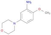 2-methoxy-5-(morpholin-4-yl)aniline