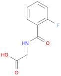 2-(2-Fluorobenzamido)acetic acid
