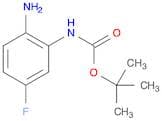 Carbamic acid, N-​(2-​amino-​5-​fluorophenyl)​-​, 1,​1-​dimethylethyl ester