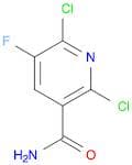 2,6-dichloro-5-fluoropyridine-3-carboxamide
