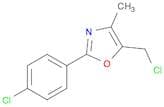 5-(Chloromethyl)-2-(4-chlorophenyl)-4-methyloxazole