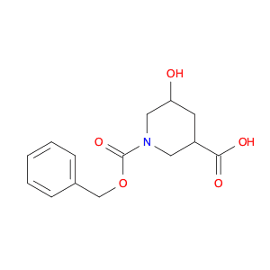 1-Cbz-5-Hydroxypiperidine-3-carboxylic Acid
