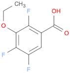 2,4,5-Trifluoro-3-ethoxybenzoic acid