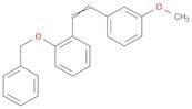 1-(Benzyloxy)-2-(3-methoxystyryl)benzene