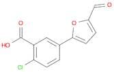 2-Chloro-5-(5-formylfuran-2-yl)benzoic acid