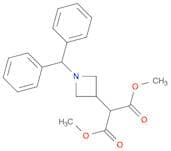 Dimethyl 2-(1-benzhydrylazetidin-3-yl)malonate