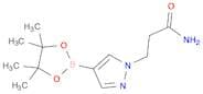 3-(4-(4,4,5,5-tetramethyl-1,3,2-dioxaborolan-2-yl)-1H-pyrazol-1-yl)propanamide