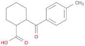2-(4-Methylbenzoyl)cyclohexanecarboxylic acid