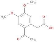 2-(2-Acetyl-4,5-dimethoxyphenyl)acetic acid