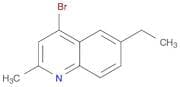 4-Bromo-6-ethyl-2-methylquinoline