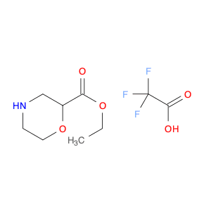 Ethyl morpholine-2-carboxylate trifluoroacetic acid