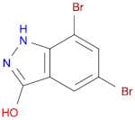5,7-Dibromo-1H-indazol-3-ol
