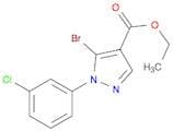 Ethyl 5-bromo-1-(3-chlorophenyl)-1H-pyrazole-4-carboxylate