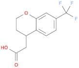 2-(7-(Trifluoromethyl)chroman-4-yl)acetic acid