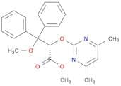 (S)-Methyl 2-((4,6-dimethylpyrimidin-2-yl)oxy)-3-methoxy-3,3-diphenylpropanoate