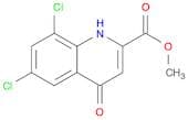 Methyl 6,8-dichloro-4-oxo-1,4-dihydroquinoline-2-carboxylate