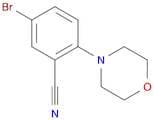 5-bromo-2-morpholinobenzonitrile