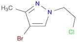 4-Bromo-1-(2-chloroethyl)-3-methyl-1H-pyrazole