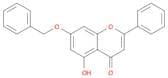 4H-1-Benzopyran-4-one, 5-hydroxy-2-phenyl-7-(phenylmethoxy)-