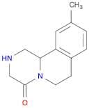 10-Methyl-2,3,6,7-tetrahydro-1H-pyrazino[2,1-a]isoquinolin-4(11bh)-one