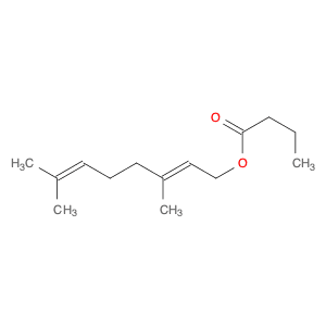 3,7-Dimethylocta-2,6-dien-1-yl butyrate