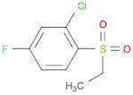 2-Chloro-1-(ethylsulfonyl)-4-fluorobenzene