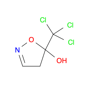 5-Isoxazolol, 4,5-dihydro-5-(trichloromethyl)-