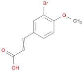 3-BROMO-4-METHOXYCINNAMIC ACID