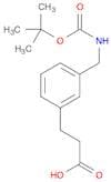 3-[3-({[(tert-butoxy)carbonyl]amino}methyl)phenyl]propanoic acid